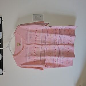 Bechamel sz Large pink sweater
